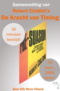 Samenvatting van Robert Cialdini's De Kracht van Timing (Pre-suasion)