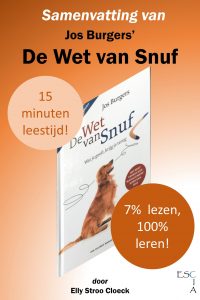 Samenvatting van Jos Burgers' De Wet van Snuf