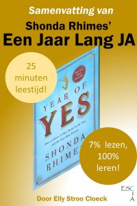 Samenvatting van Shonda Rhimes' Een Jaar Lang JA