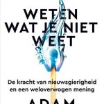 Beste managementboek Weten wat je niet weet