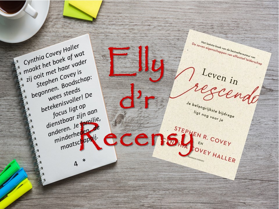 Recensie van Leven in crescendo. Korte review links, boelomslag rechts.