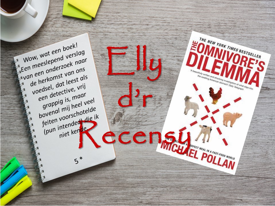 The Omnivore's Dilemma rechts boek cover links korte recensie