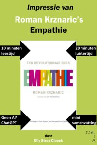 Impressie van Roman Krznaric's Empathie