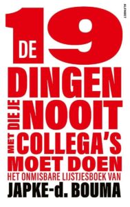 Cover De 19 dingen die je nooit met collega's moet doen