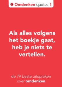 Cover boek Omdenken quotes 1